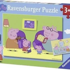 Παζλ 2X12 Ravensburger Πεππα Το Γουρουνακι (07596) -Παζλ - Puzzle Κατάστημα 681629 1