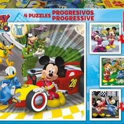 Παζλ Educa Mickey 12-16-20-25 (17629)