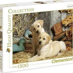 Clementoni High Quality Collection Παζλ 1500 Κυνηγοσκυλα (1220-31976)