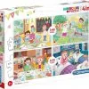 Clementoni 4 In 1 Supercolor Παζλ 2Χ20 Και 2X60 A Beautiful Day (1200-21306) -Παζλ - Puzzle Κατάστημα 683791