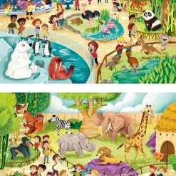 Clementoni Supercolor Παζλ 2Χ60 Ζωολογικος Κηπος (1200-21603) -Παζλ - Puzzle Κατάστημα 683792 1