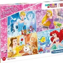 Clementoni Supercolor Παζλ 180 Πριγκιπισσες (1210-29294) -Παζλ - Puzzle Κατάστημα 683814 1