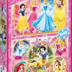 Clementoni Supercolor Παζλ 2Χ60 Princess (1200-07133) -Παζλ - Puzzle Κατάστημα 684290 1