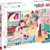 Clementoni Supercolor Παζλ 60 Maxi La Veterinaria (1200-26446) -Παζλ - Puzzle Κατάστημα 684299
