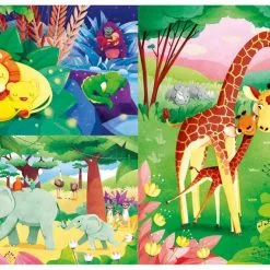 Clementoni Παζλ Super Color 3X48 Jungle Friends (1200-25233) -Παζλ - Puzzle Κατάστημα 684549 1