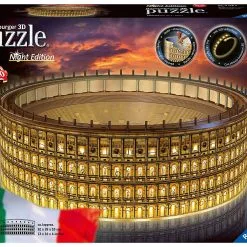 Παζλ 3D Ravensburger Night Edition Led Κολοσσαιο Maxi (11148)