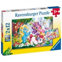 Παζλ Ravensburger 2×12 Μαγικοί Μονόκεροι (05028) -Παζλ - Puzzle Κατάστημα 687891 1