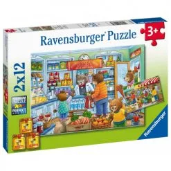 Παζλ Ravensburger 2×12 Στο Παντοπωλείο (05076) -Παζλ - Puzzle Κατάστημα 687892 1