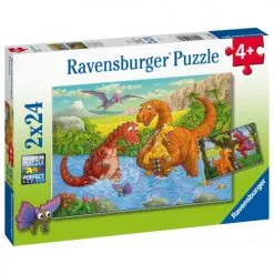 Παζλ Ravensburger 2×24 Δεινόσαυροι (05030)