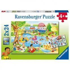 Παζλ Ravensburger 2×24 Στη Λίμνη (05057) -Παζλ - Puzzle Κατάστημα 687895 1