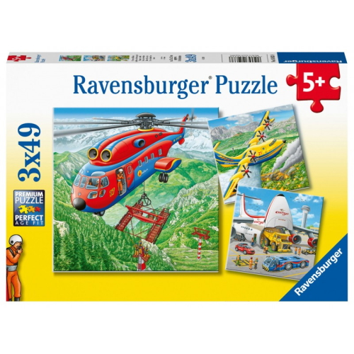 Παζλ Ravensburger 3×49 Αεροπλάνα (05033) 4 Παζλ Ravensburger 3×49 Αεροπλάνα (05033) - Image 2