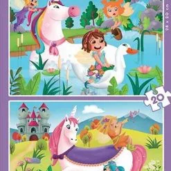 Παζλ 2X20 Educa Μονόκεροι Και Νεράιδες (18064)