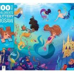 Παζλ 100 Κομμάτια Jigsawa Mermaids Glittery (TJ-1)