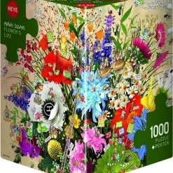 Παζλ Heye 1000 Κομμάτια Degano Λουλούδια 29787 (400482) -Παζλ - Puzzle Κατάστημα 688653 1