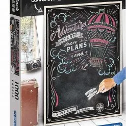 Παζλ Clementoni 1000 Κομμάτια Μαυροπίνακας Never Stop Exploring (1260-39478)