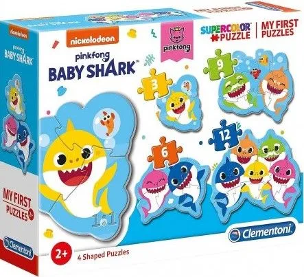 Παζλ 3-6-9-12 Clementoni Baby Shark (1200-20828) 5 Παζλ 3-6-9-12 Clementoni Baby Shark (1200-20828) - Image 3