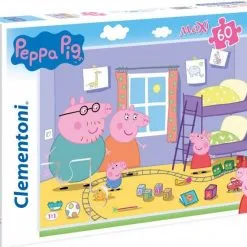 Παζλ 60 Maxi Super Color Clementoni Peppa Pig (1200-26438)