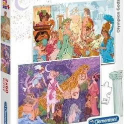 Παζλ 2×60 Super Color Clementoni Θεοί Του Ολύμπου (1200-21612) -Παζλ - Puzzle Κατάστημα 691871 1