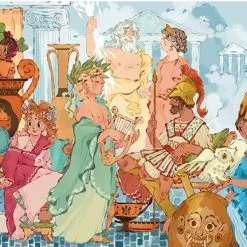 Παζλ 2×60 Super Color Clementoni Θεοί Του Ολύμπου (1200-21612) -Παζλ - Puzzle Κατάστημα 691871 2