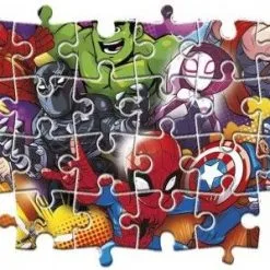 Παζλ 2×20 + 2×60 Super Color Clementoni Marvel Superhero (1200-24769) -Παζλ - Puzzle Κατάστημα 691884 1