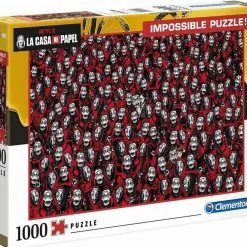 Παζλ 1000 Super Color Clementoni Impossible La Casa De Papel (1260-39527) -Παζλ - Puzzle Κατάστημα 691889 1