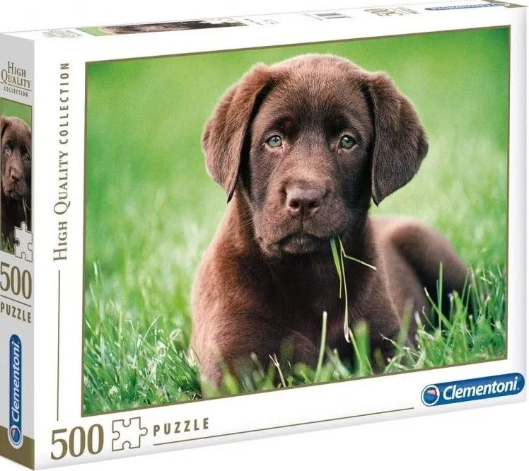 Παζλ 500 High Quality Clementoni Καφέ Κουταβάκι (1220-35072) 3 Παζλ 500 High Quality Clementoni Καφέ Κουταβάκι (1220-35072)