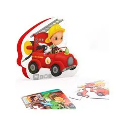Eurekakids Παζλ – Ο Πυροσβέστης – Προοδευτική Κατασκευή (68215052843) -Παζλ - Puzzle Κατάστημα 695587 1