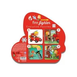 Eurekakids Παζλ – Ο Πυροσβέστης – Προοδευτική Κατασκευή (68215052843) -Παζλ - Puzzle Κατάστημα 695587 4