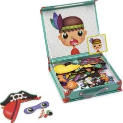 Eurekakids Βαλιτσάκι Μαγνητικό – Παζλ Αστεία Πρόσωπα (68217009) -Παζλ - Puzzle Κατάστημα 695591 1