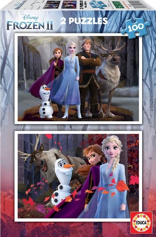 Παζλ 2×100 Educa Frozen 2 (18111) 3 Παζλ 2×100 Educa Frozen 2 (18111)