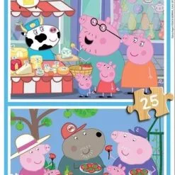 Παζλ 2×25 Educa Ξύλινα Peppa (18078)