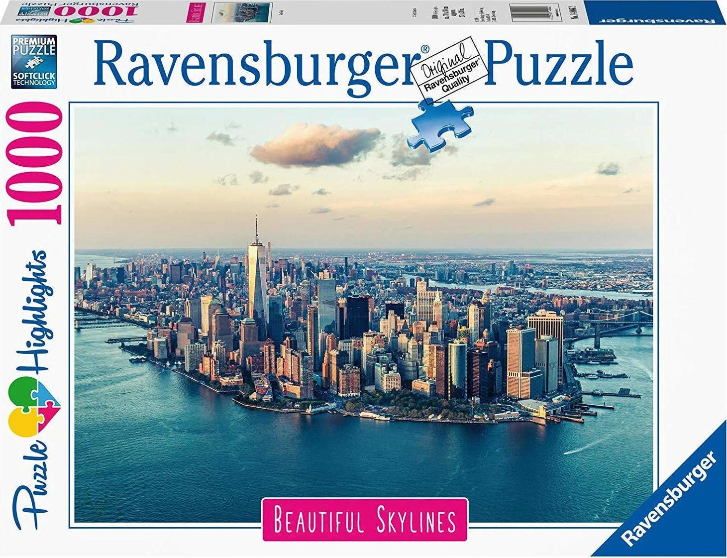 Παζλ 1000 Ravensburger Νέα Υόρκη (14086) 3 Παζλ 1000 Ravensburger Νέα Υόρκη (14086)