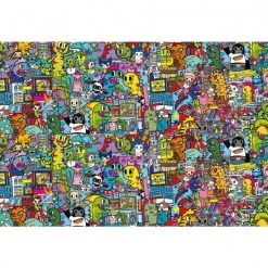 Παζλ 1000 Clementoni H.Q. Panorama Tokidoki (1220-39568) -Παζλ - Puzzle Κατάστημα 698154 2